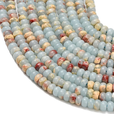 Synthetic Imperial Jasper Beads Strands G-Z110-B04-2x4mm-08-1