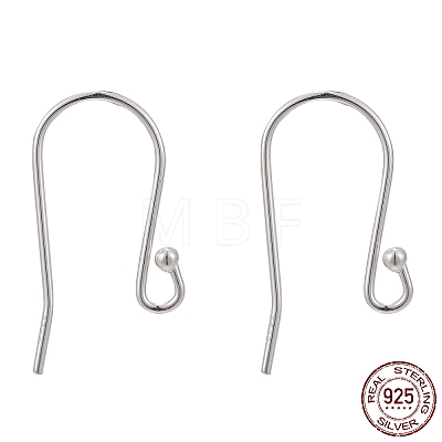 925 Sterling Silver Earring Hooks STER-G011-18-1