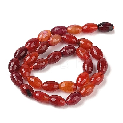 Natural Agate Beads Strands G-Q194-B01-01K-1