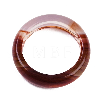 Dyed & Heated Natural Agate Finger Rings for Women RJEW-Z075-02I-1