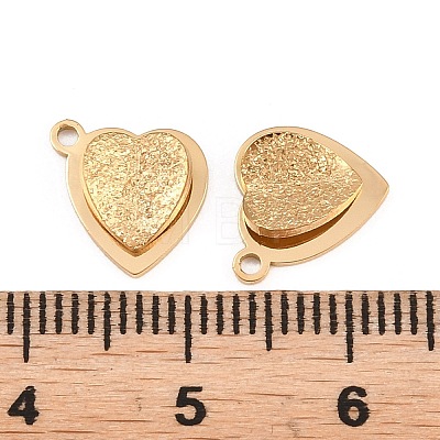 Valentine's Day 304 Stainless Steel Charms SA-H001-03G-1