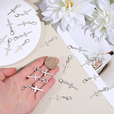 80Pcs Alloy Pendants Decorations HJEW-PH02549-1