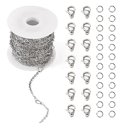  DIY Chain Bracelet Necklace Making Kit DIY-TA0005-87-1