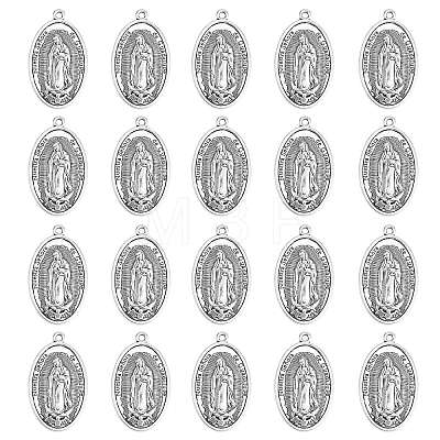 20Pcs Tibetan Style Alloy Pendants FIND-SZ0005-95-1