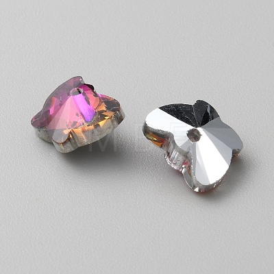 Facted Glass Pendants GLAA-WH0031-59A-05-1