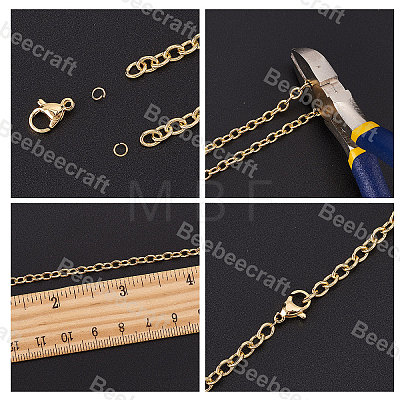 DIY Chain Bracelet Necklace Making Kit DIY-BBC0001-16-1