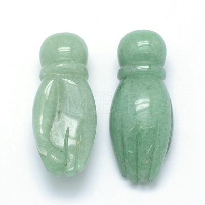 Natural Green Aventurine Beads G-P393-N03-1