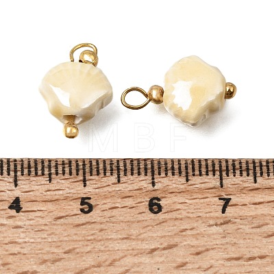 Handmade Porcelain Pendants PR-CBA0027-02G-1