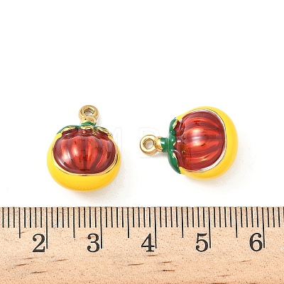 304 Stainless Steel Enamel Pendants STAS-I346-20G-03-1