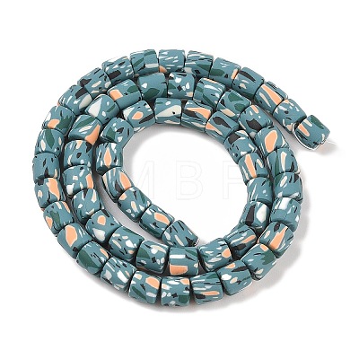 Handmade Polymer Clay Beads Strand CLAY-Z002-01Q-1