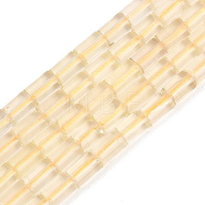 Heated Natural Lemon Quartz Beads Strands G-F832-B01-01-1