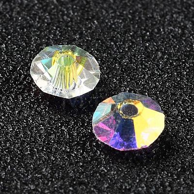 Glass Imitation Austrian Crystal Beads GLAA-F113-01-1