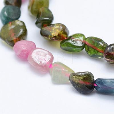 Natural Tourmaline Beads Strands G-K203-39B-1