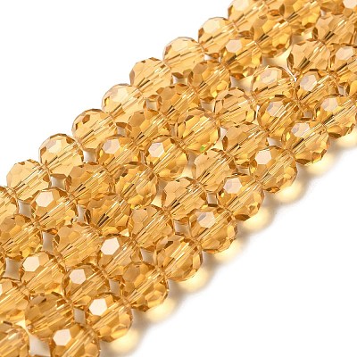 Transparent Glass Beads X-EGLA-A035-T10mm-D17-1