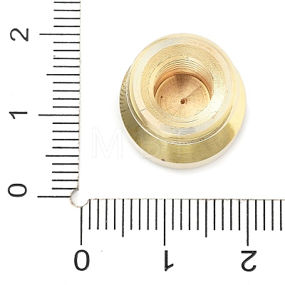 Constellation Golden Tone Wax Seal Brass Stamp Heads LS-STAM-P002-02G-01-1