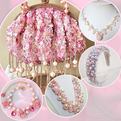 Valentine's Day Acrylic/ABS Plastic Imitation Pearl OACR-SP0001-66A-03-1