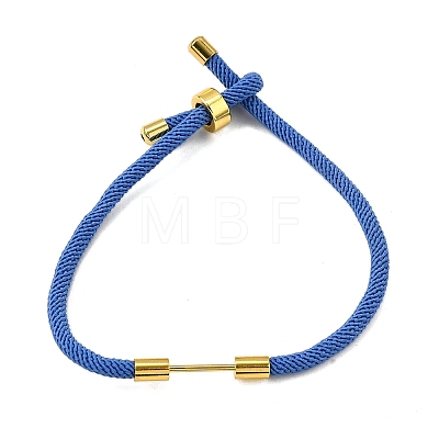Braided Nylon Cord Bracelet Making MAK-A017-D03-18G-1