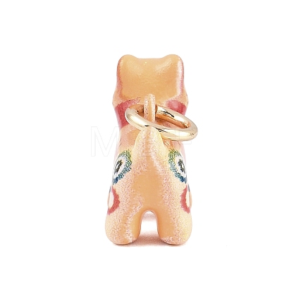 Printed Brass Pendants KK-CBA637E-01G-03-1