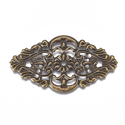 Iron Filigree Joiners Links LS-IFIN-G087-01AB-1