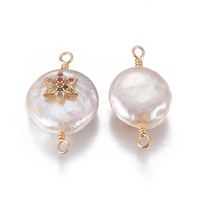 Natural Cultured Freshwater Pearl Pendants PEAR-I005-22D-1