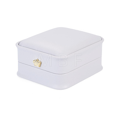 PU Leather Necklace Pendant Gift Boxes LBOX-TADJ0001-01A-1