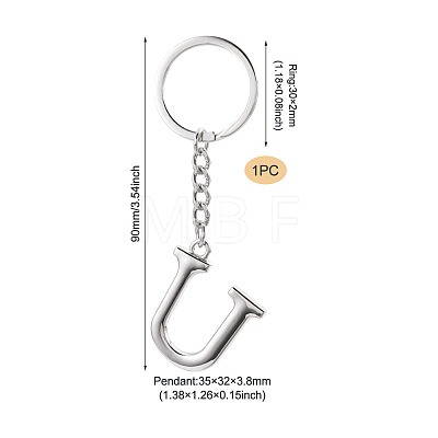 Alloy Keychains KEYC-TADJ0001-11U-1