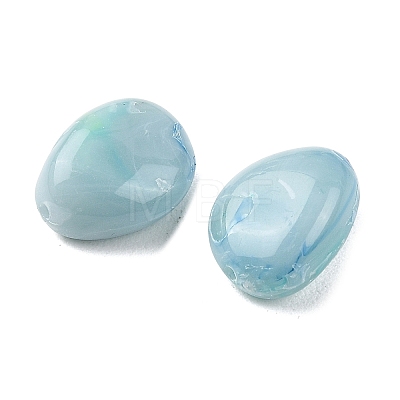 Opaque Acrylic Beads OACR-Z036-02I-1
