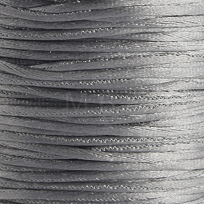 Nylon Satin Rattail Cords X-NWIR-I002-22-1