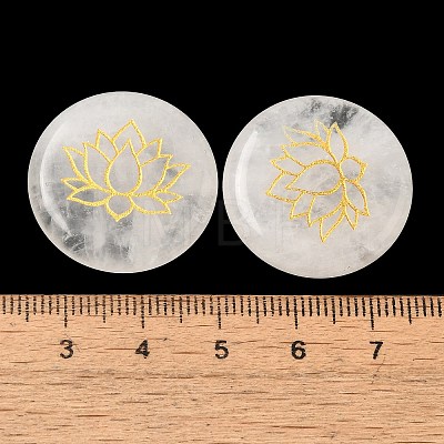 Natural Quartz Crystal Cabochons G-C158-04H-1