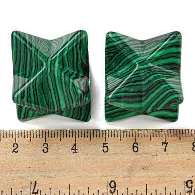 Synthetic Malachite Beads G-A206-01B-68-1