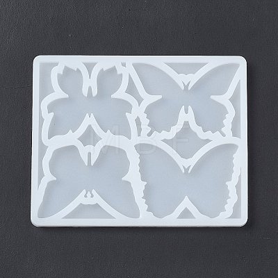 DIY Butterfly Shape Ornament Silicone Molds DIY-E065-01-1