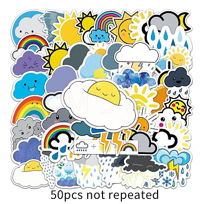 Waterproof PVC Plastic Sticker Labels STIC-PW0001-384-1