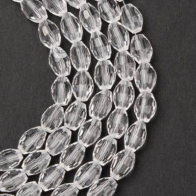 Glass Beads Strands GC893Y-14-1