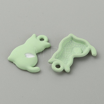 Spray Printed Alloy Pendants FIND-TAC0002-071H-1