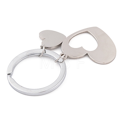 Non-Tarnish Stainless Steel Keychains KEYC-L031-01P-1