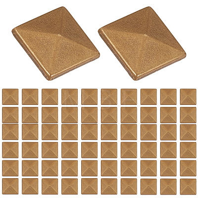 200Pcs Brass Cabochons KK-CY0001-18A-AB-1