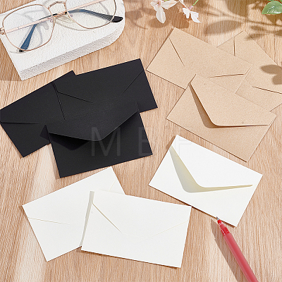 300Pcs 3 Colors Paper Envelopes AJEW-GO0005-62-1