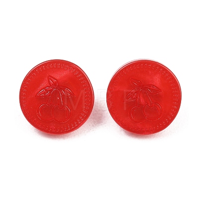 1-Hole Resin Alloy Shank Buttons FIND-B065-03G-02-1