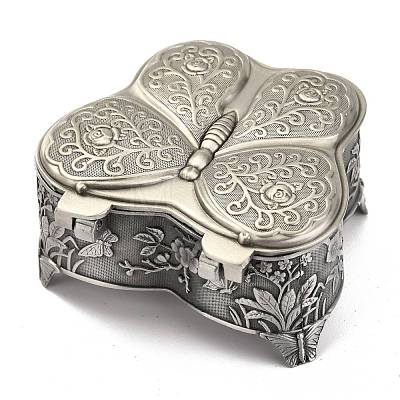 Butterfly European Classical Princess Jewelry Boxes OBOX-I002-02-1