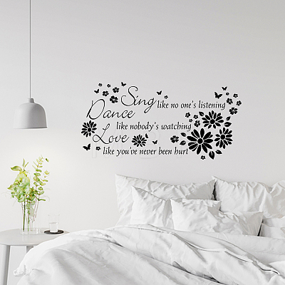 PVC Wall Stickers DIY-WH0377-093-1