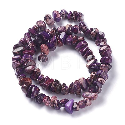 Natural Imperial Jasper Bead Strands G-P444-05H-1