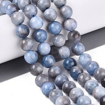 Natural Quartz Beads Strands G-N363-10mm-01-1