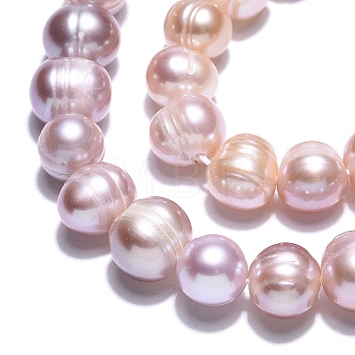 Natural Cultured Freshwater Pearl Beads Strands PEAR-N013-07M-1