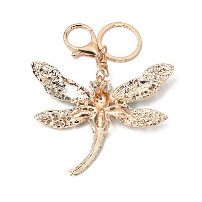 Alloy Rhinestone Keychain PW-WGCC421-04-1