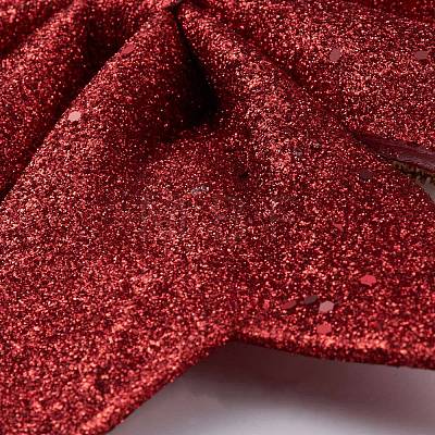 Glitter Cloth Bowknot Pendant Decoration DIY-I112-01C-1
