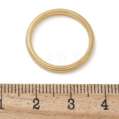 304 Stainless Steel Plain Band Rings STAS-I160-E03-G-1