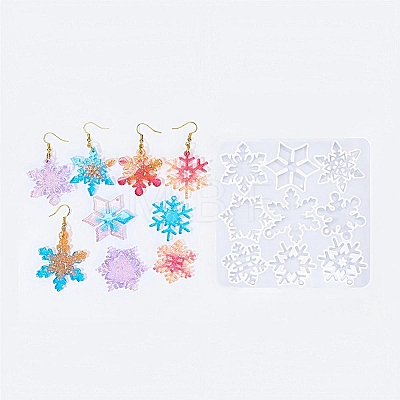 Christmas Pendants DIY Silicone Mold DIY-K073-19A-1