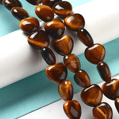 Natural Tiger Eye Beads Strands G-P528-C02-01-1