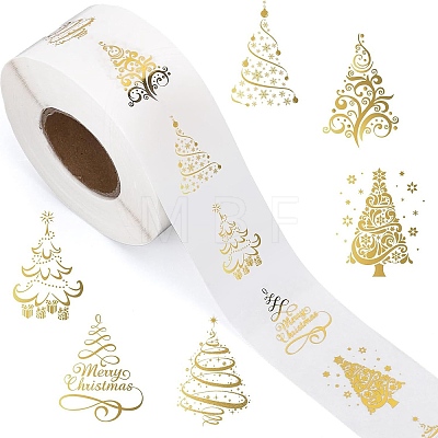 Christmas Self-Adhesive Paper Stickers DIY-A062-01C-1