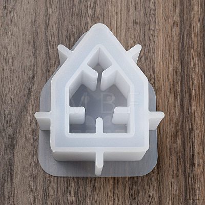 House DIY Pixel Heart Quicksand Silicone Molds AJEW-U013-01A-1